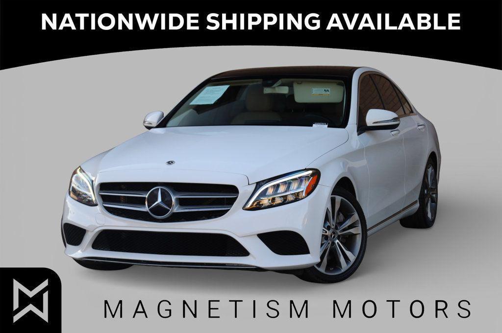 used 2020 Mercedes-Benz C-Class car, priced at $14,997