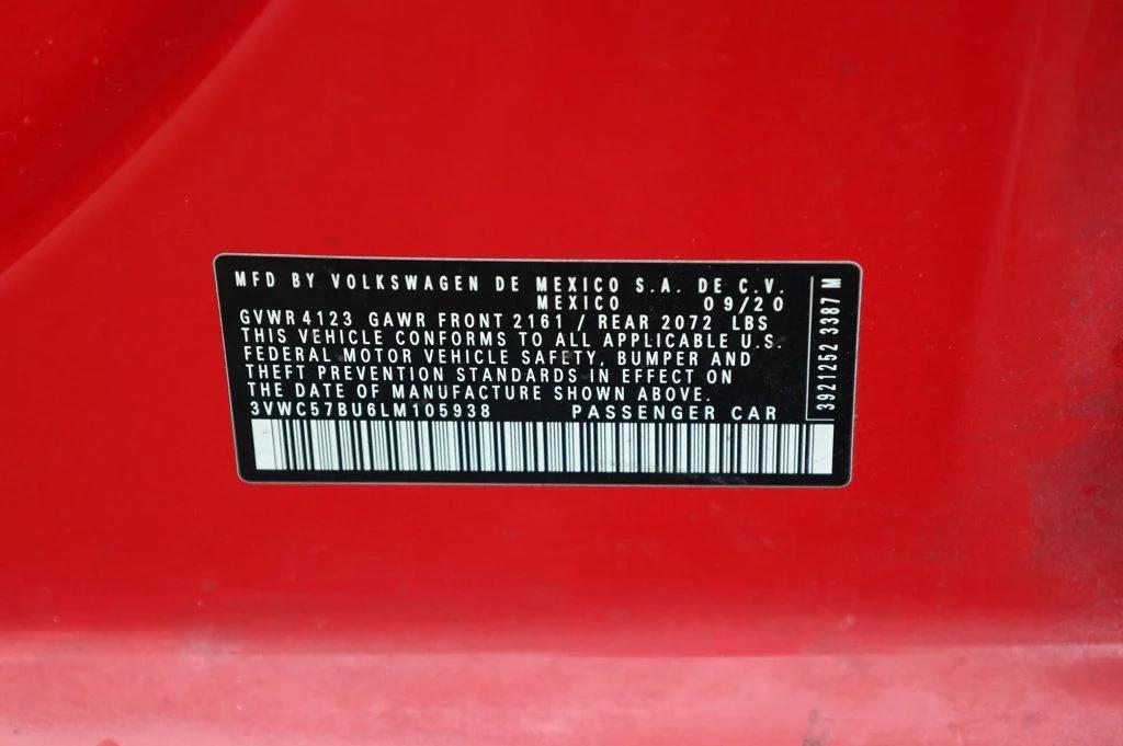 used 2020 Volkswagen Jetta car, priced at $11,497