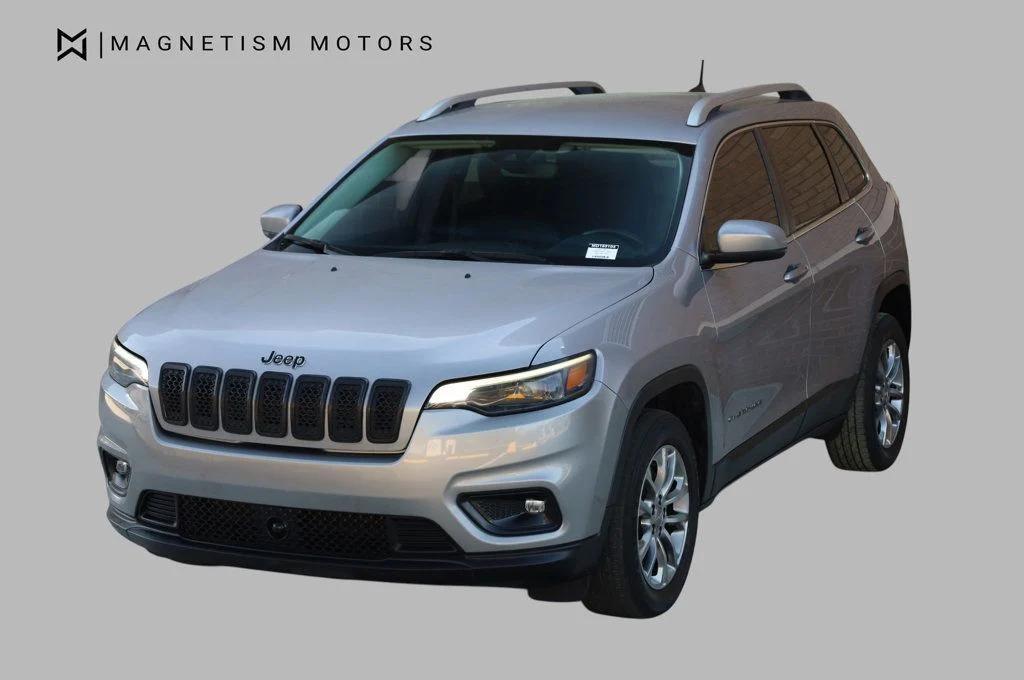 used 2021 Jeep Cherokee car, priced at $18,457