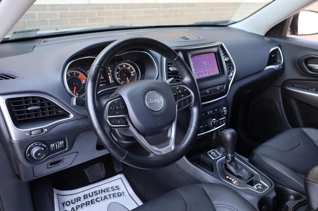 used 2021 Jeep Cherokee car, priced at $18,457