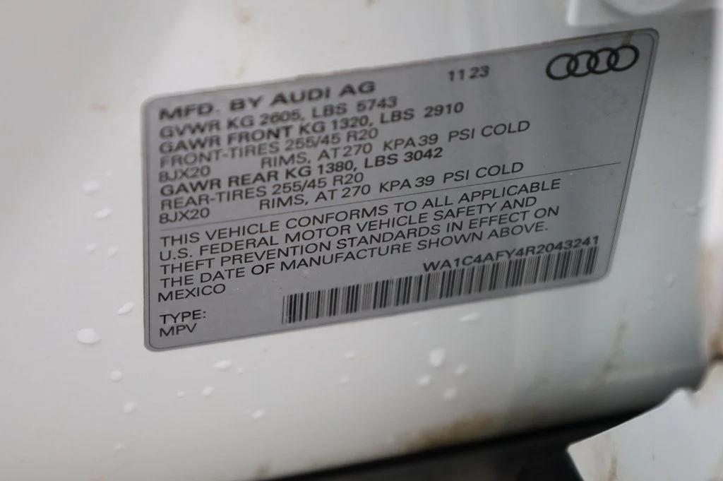 used 2024 Audi SQ5 car, priced at $44,457