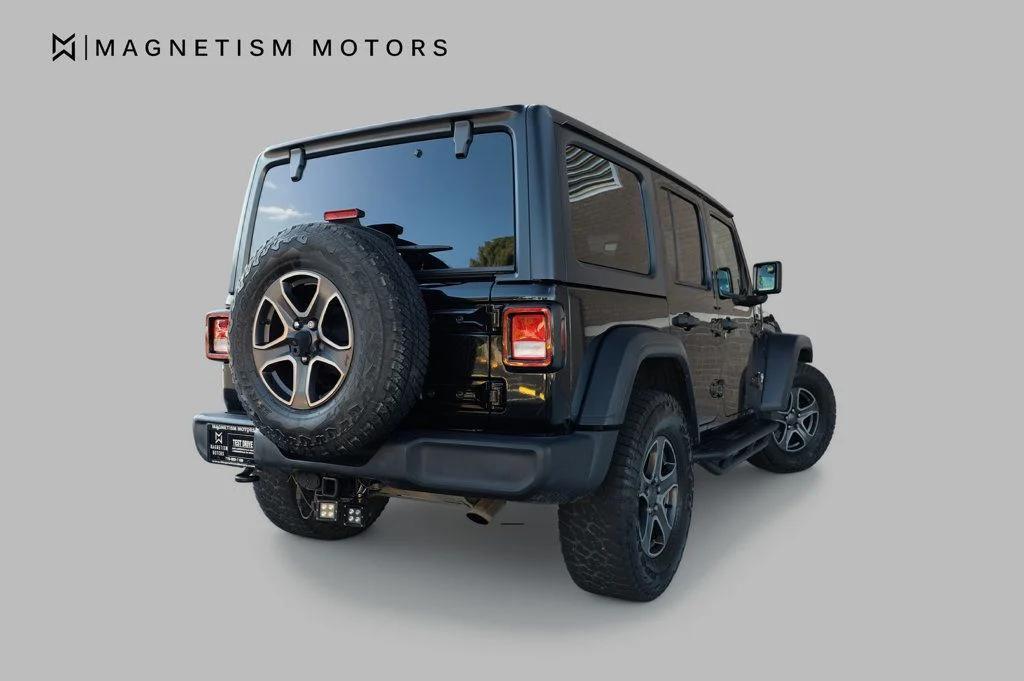 used 2018 Jeep Wrangler Unlimited car, priced at $18,457