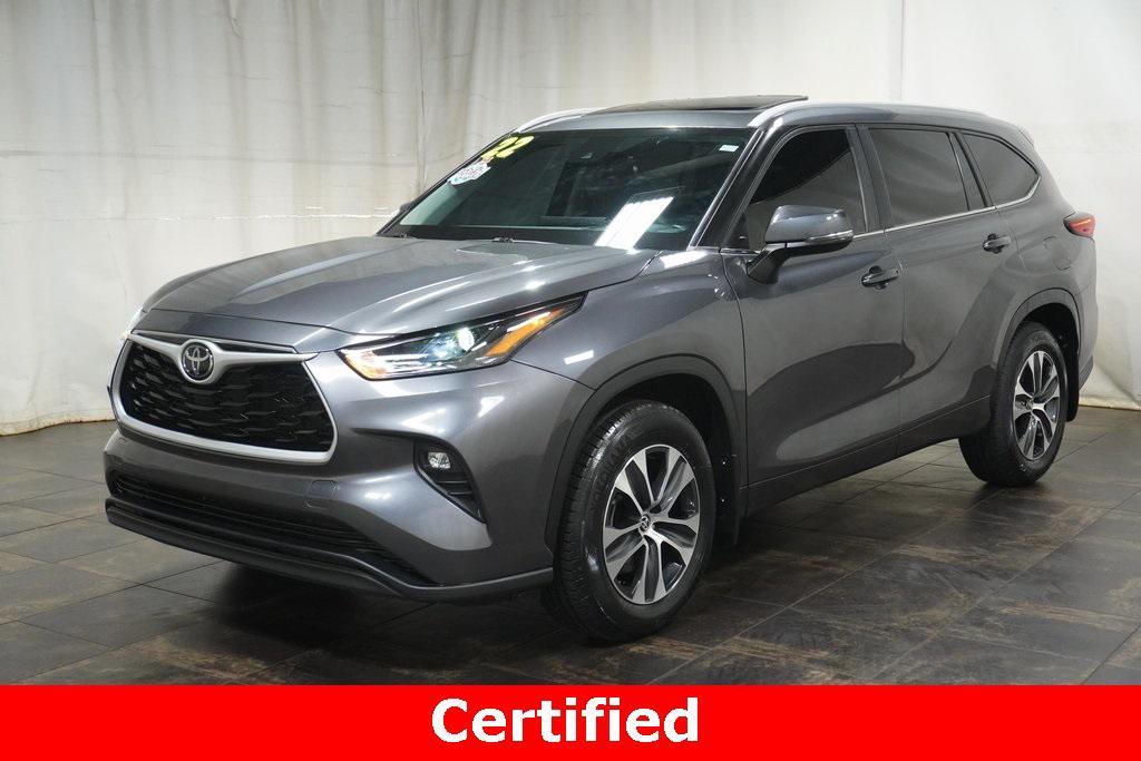 used 2023 Toyota Highlander car, priced at $33,990