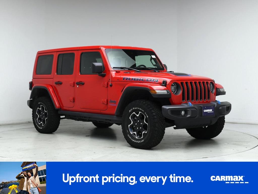 used 2022 Jeep Wrangler Unlimited 4xe car, priced at $31,998