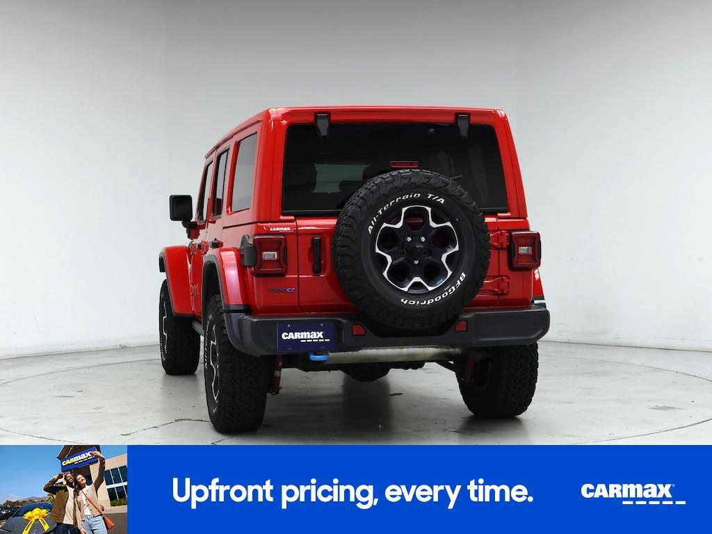 used 2022 Jeep Wrangler Unlimited 4xe car, priced at $31,998