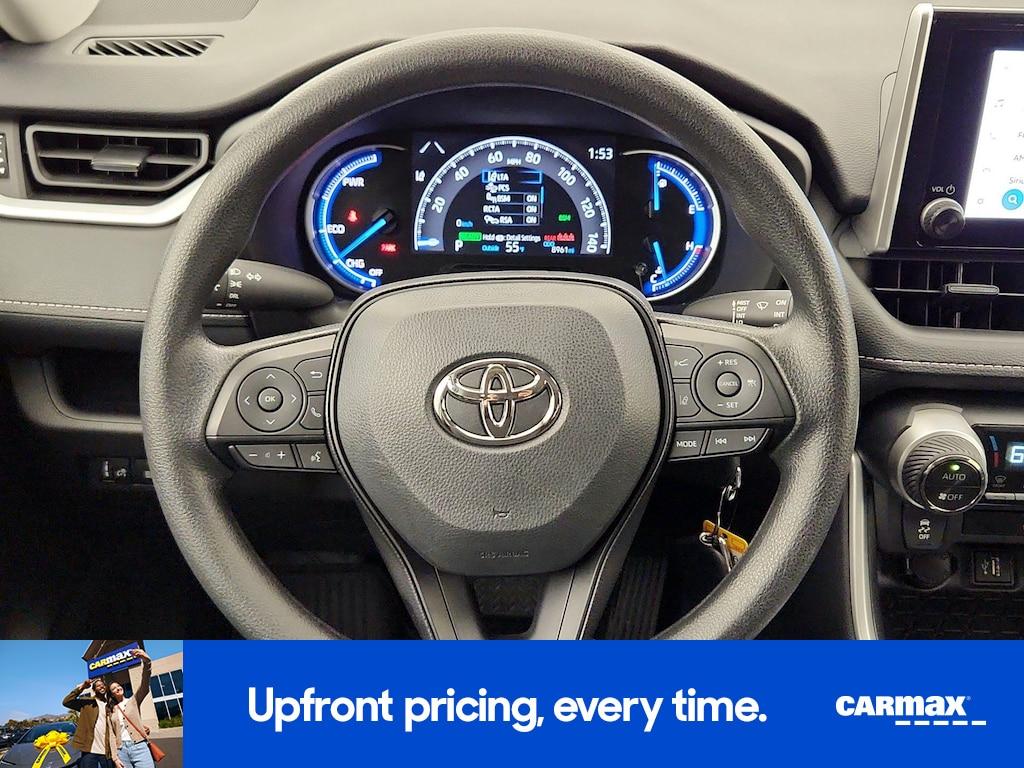 used 2025 Toyota RAV4 Hybrid car, priced at $34,998
