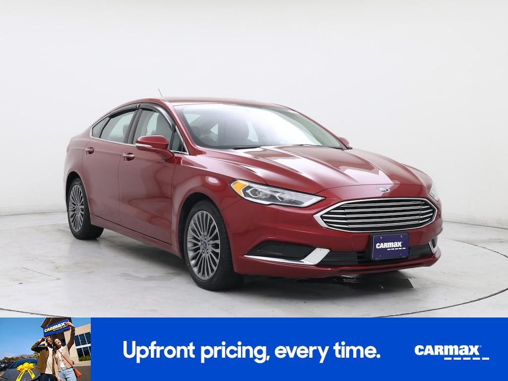 used 2018 Ford Fusion car, priced at $16,998