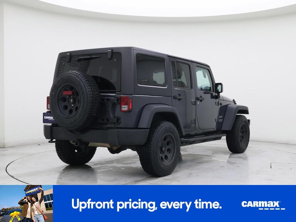 used 2017 Jeep Wrangler car, priced at $17,998