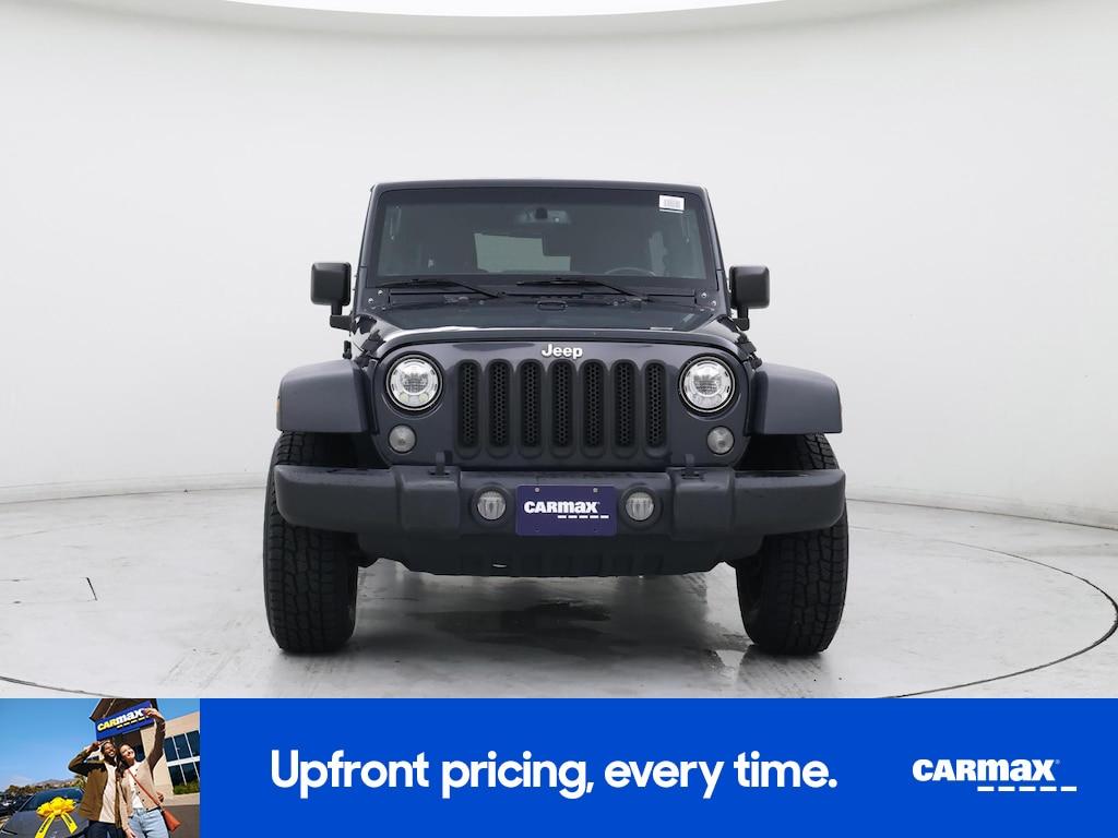 used 2017 Jeep Wrangler car, priced at $17,998