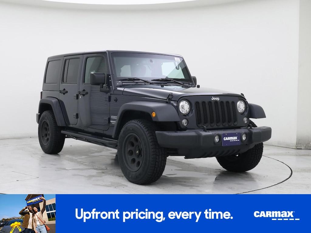 used 2017 Jeep Wrangler car, priced at $17,998