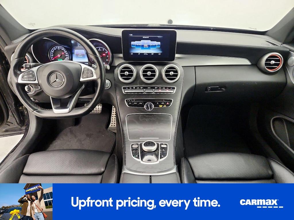 used 2017 Mercedes-Benz C-Class car, priced at $17,998