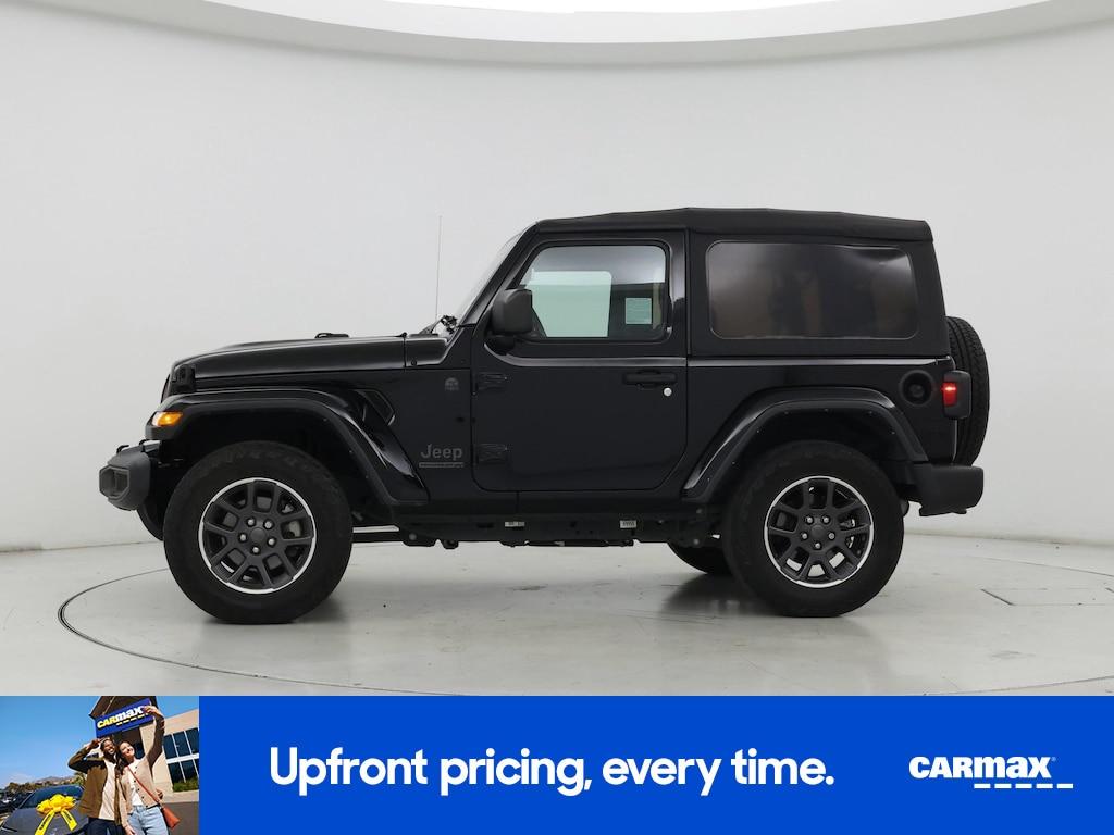 used 2021 Jeep Wrangler car, priced at $23,998