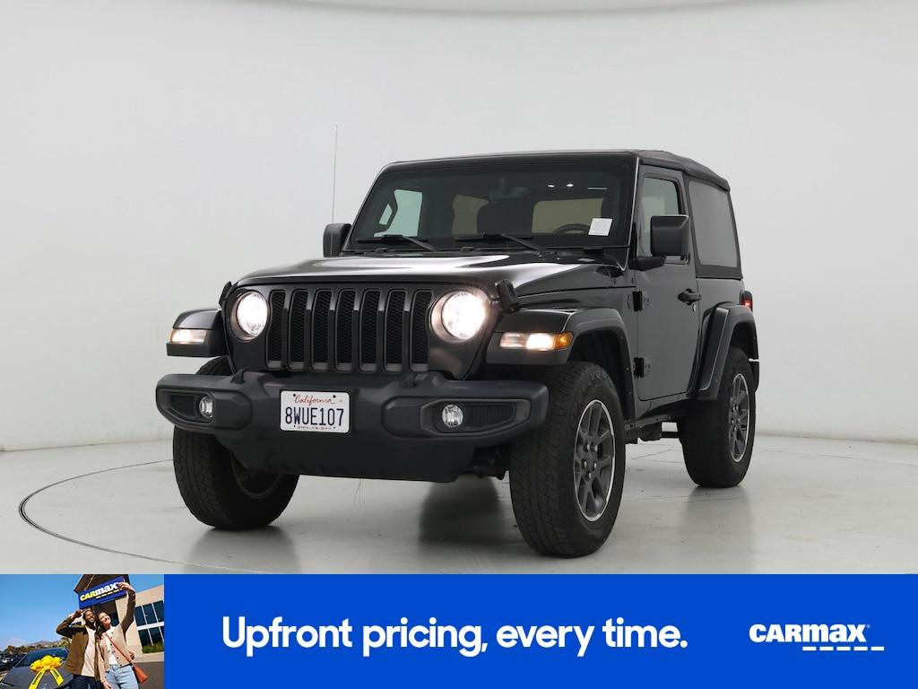 used 2021 Jeep Wrangler car, priced at $23,998