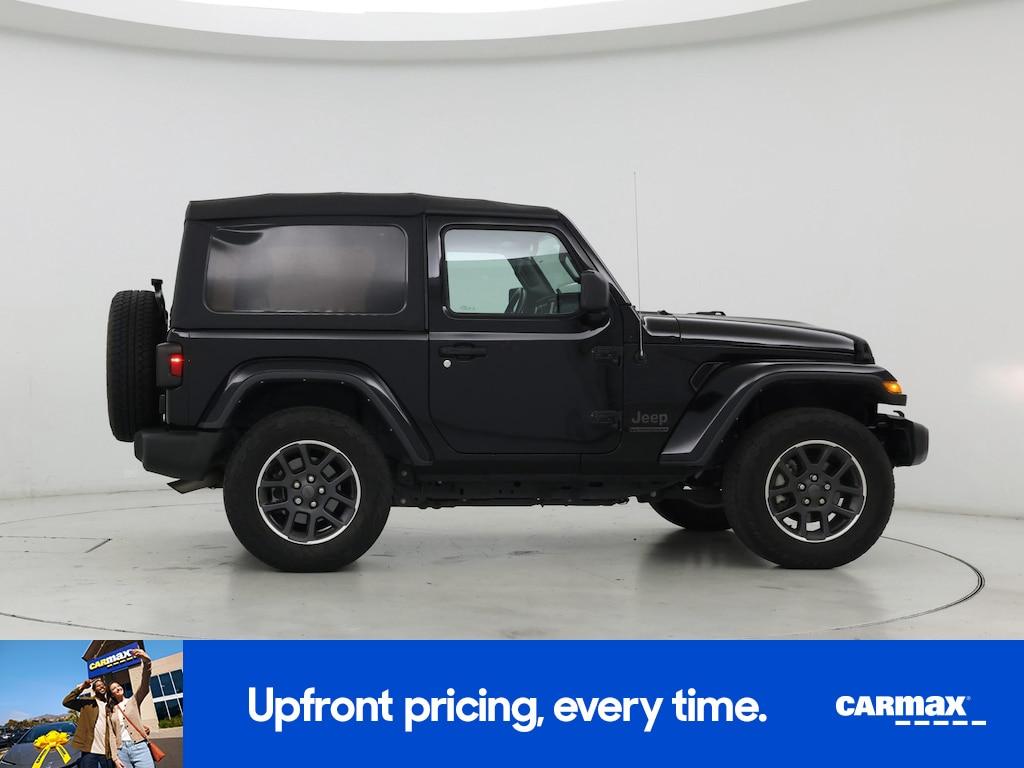 used 2021 Jeep Wrangler car, priced at $23,998