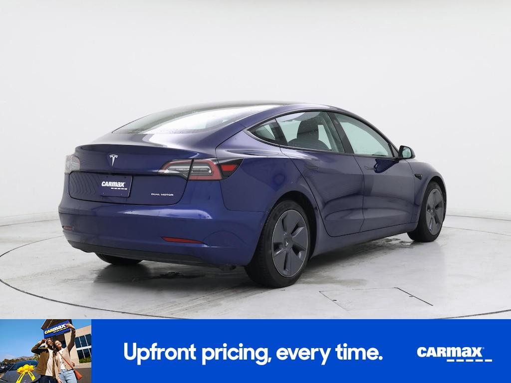 used 2022 Tesla Model 3 car, priced at $27,998