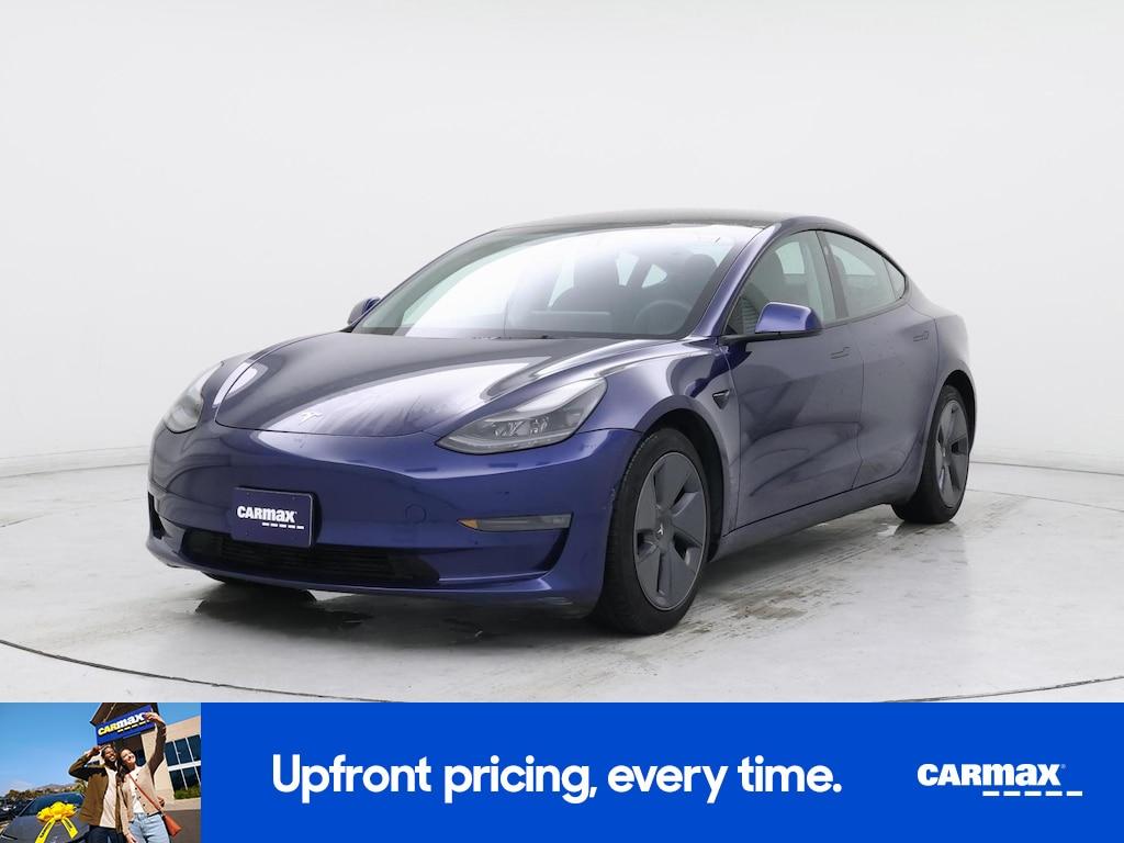 used 2022 Tesla Model 3 car, priced at $27,998