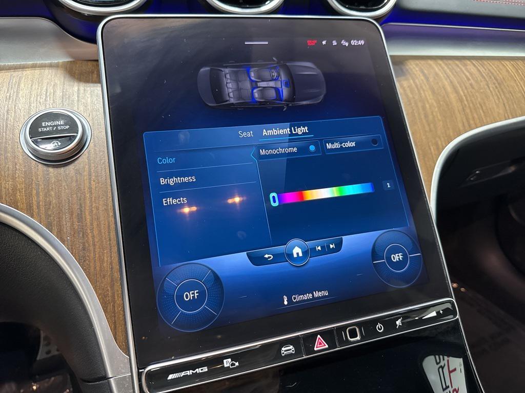 used 2023 Mercedes-Benz AMG C 43 car, priced at $43,550