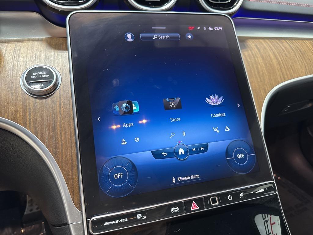 used 2023 Mercedes-Benz AMG C 43 car, priced at $43,550