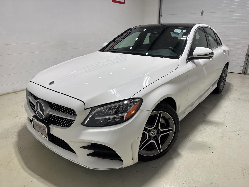 used 2021 Mercedes-Benz C-Class car, priced at $28,850