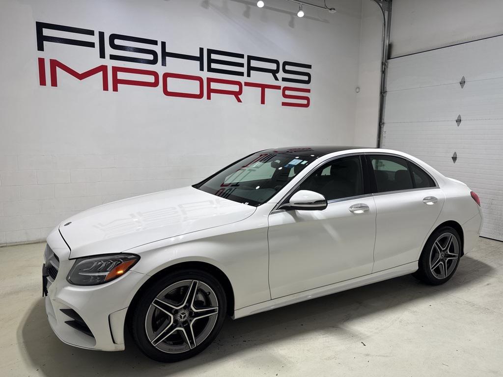 used 2021 Mercedes-Benz C-Class car, priced at $28,850
