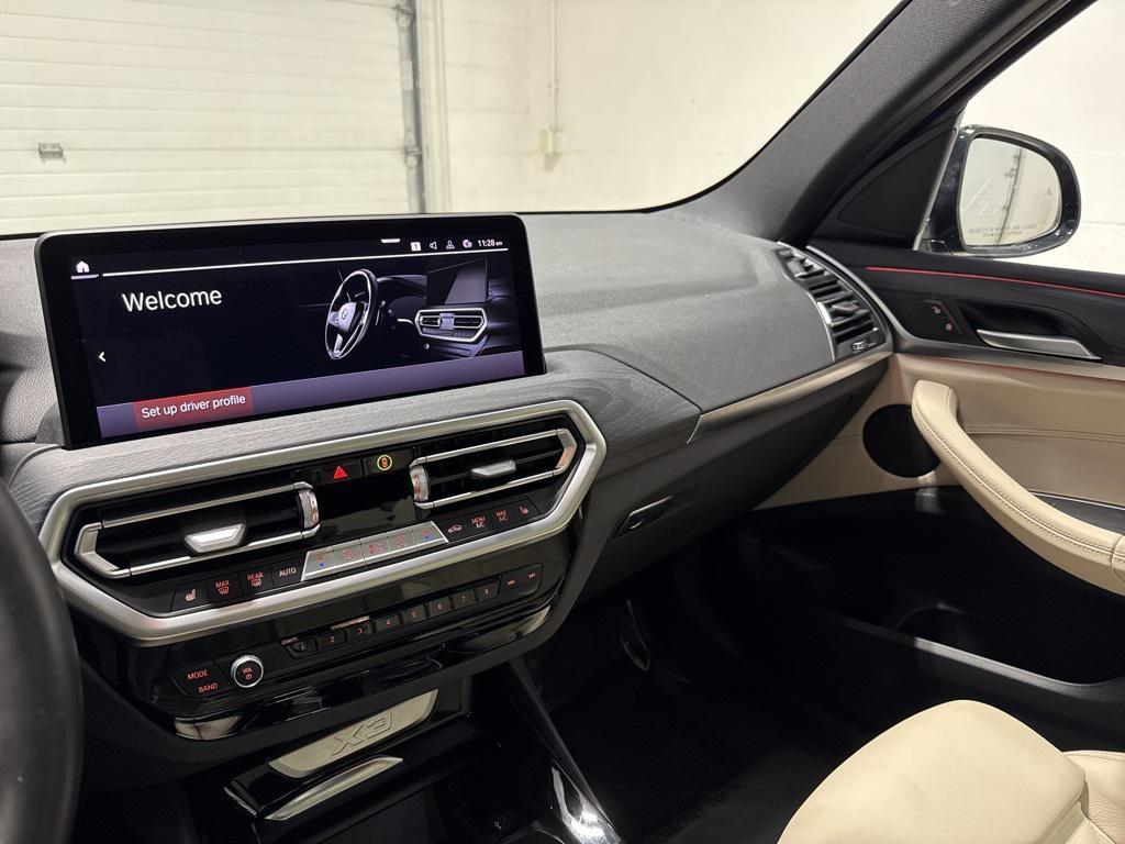 used 2022 BMW X3 car, priced at $33,550