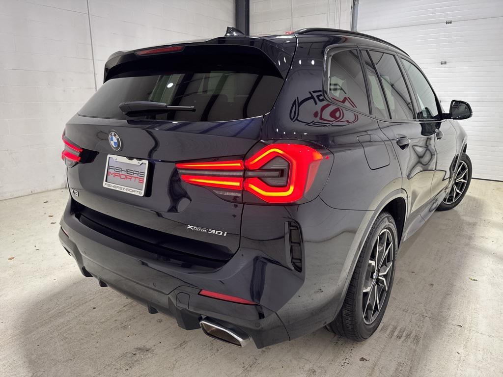 used 2022 BMW X3 car, priced at $33,550