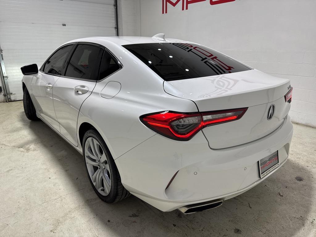 used 2021 Acura TLX car, priced at $25,500