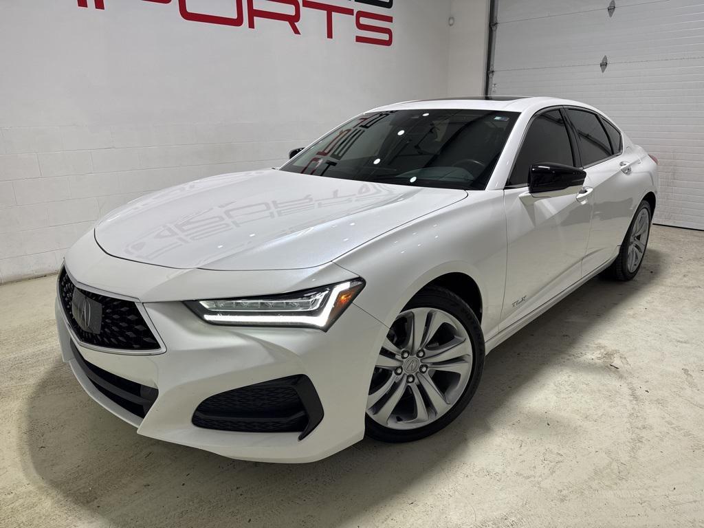 used 2021 Acura TLX car, priced at $25,500