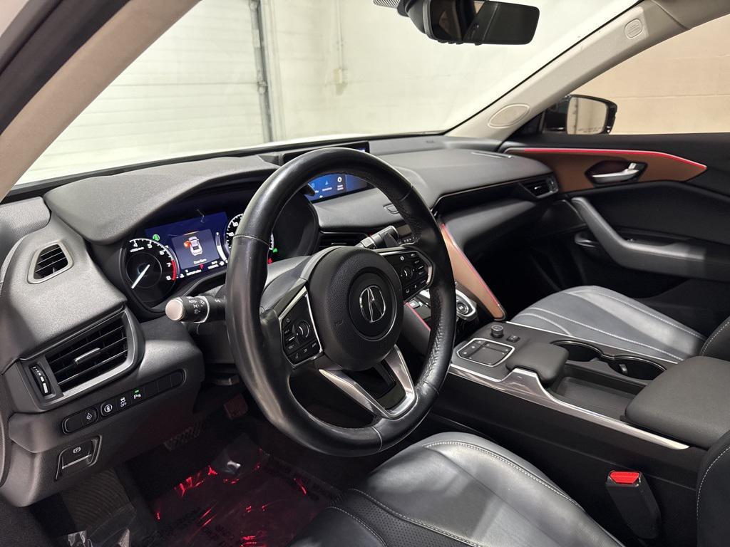 used 2021 Acura TLX car, priced at $25,500