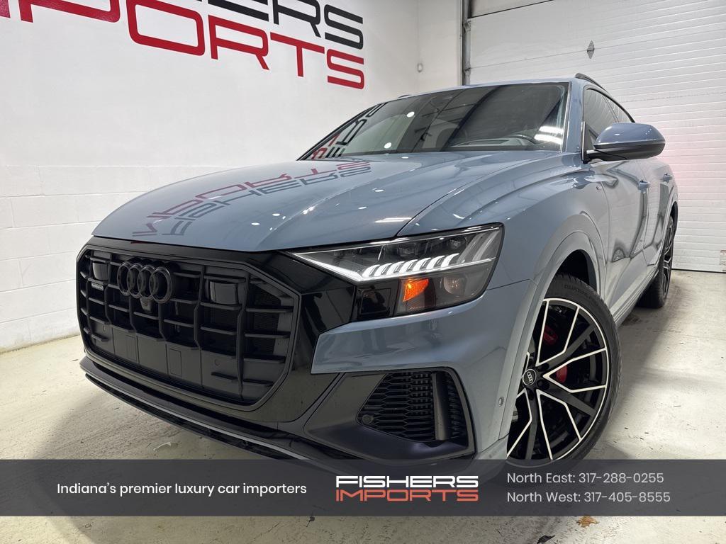used 2023 Audi Q8 car, priced at $46,000
