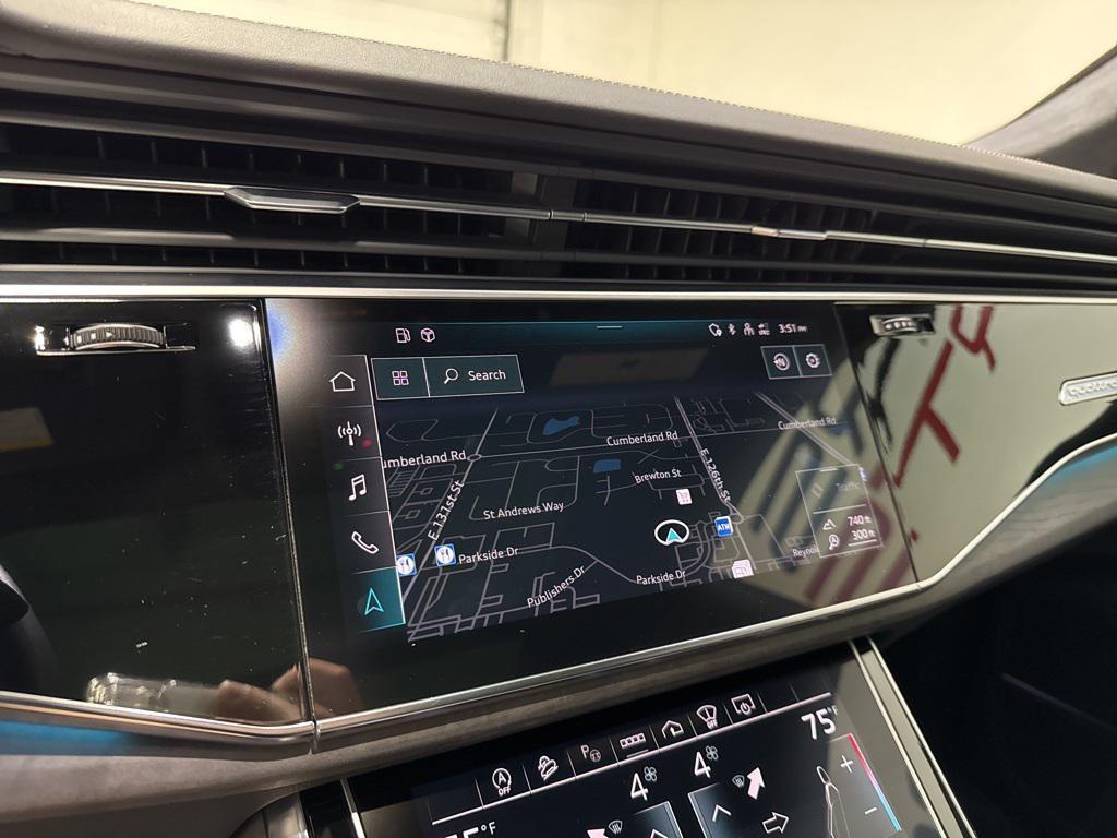 used 2023 Audi Q8 car, priced at $46,000