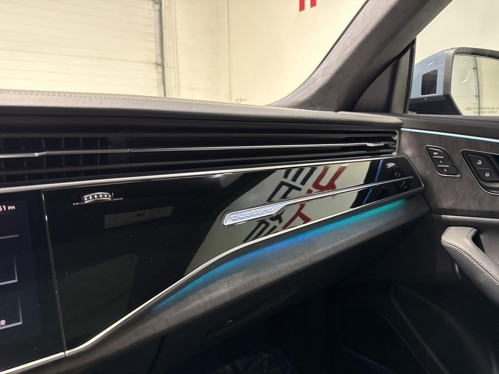 used 2023 Audi Q8 car, priced at $46,000