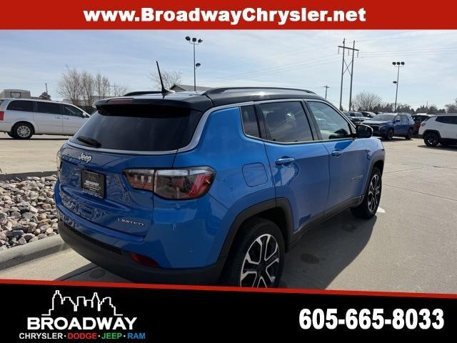 used 2022 Jeep Compass car, priced at $26,350
