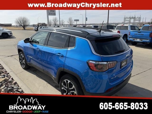 used 2022 Jeep Compass car, priced at $26,350