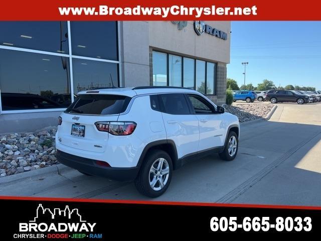 used 2023 Jeep Compass car, priced at $23,980