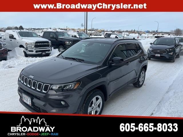 used 2023 Jeep Compass car, priced at $23,999