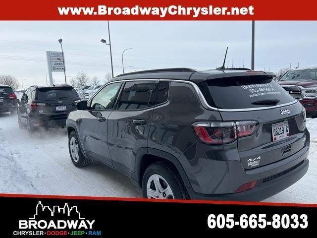 used 2023 Jeep Compass car, priced at $23,999
