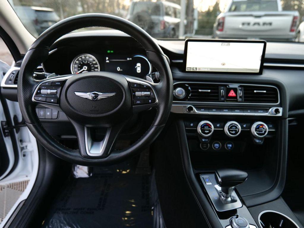 used 2023 Genesis G70 car, priced at $34,800