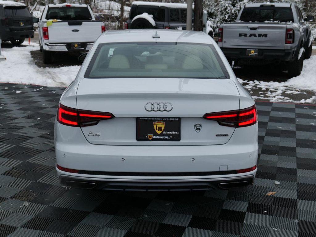 used 2019 Audi A4 car, priced at $29,600