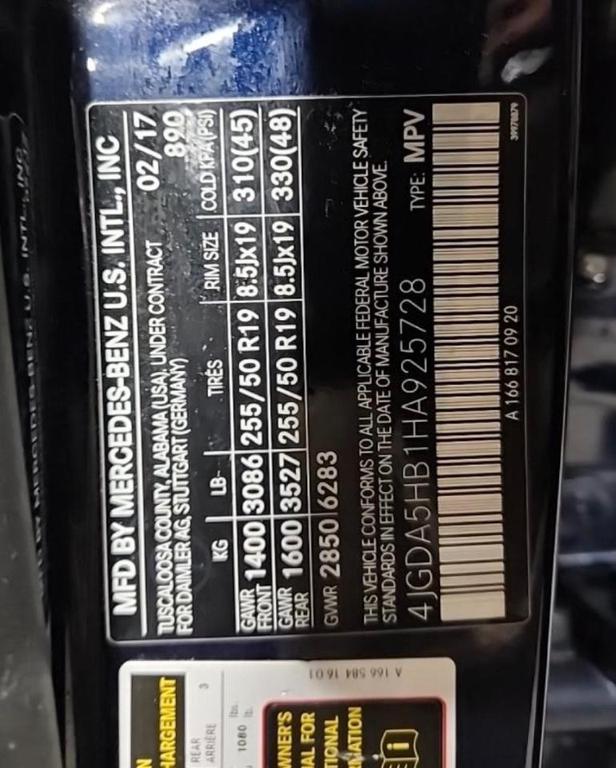 used 2017 Mercedes-Benz GLE 350 car, priced at $18,900