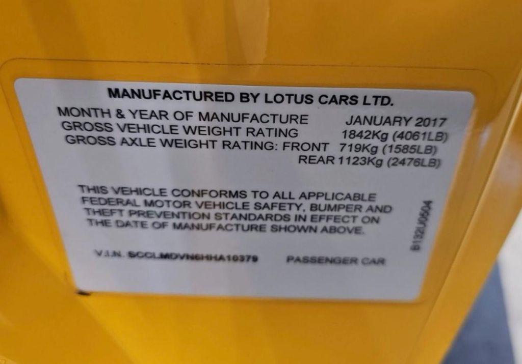 used 2017 Lotus Evora 400 car, priced at $69,990