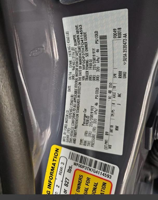 used 2016 Ford Focus RS car, priced at $32,900