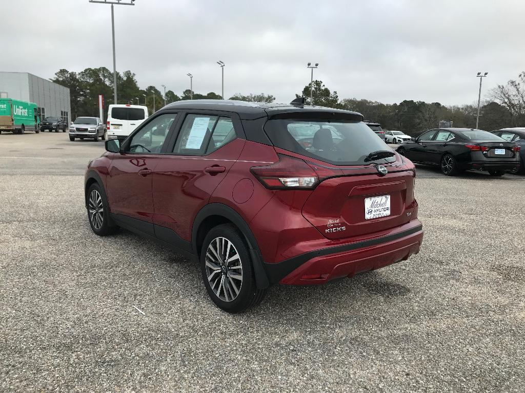used 2023 Nissan Kicks car, priced at $18,153