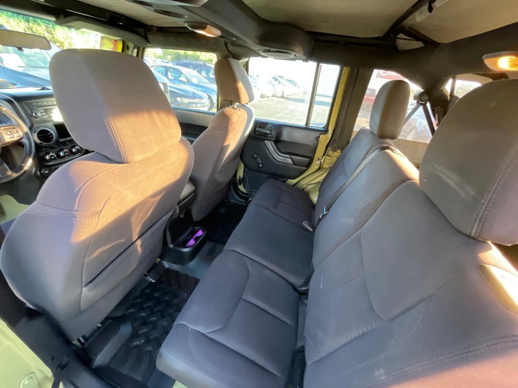 used 2013 Jeep Wrangler Unlimited car, priced at $14,495