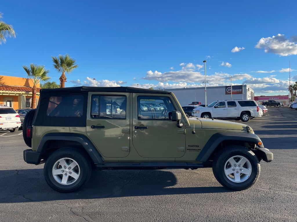 used 2013 Jeep Wrangler Unlimited car, priced at $14,495