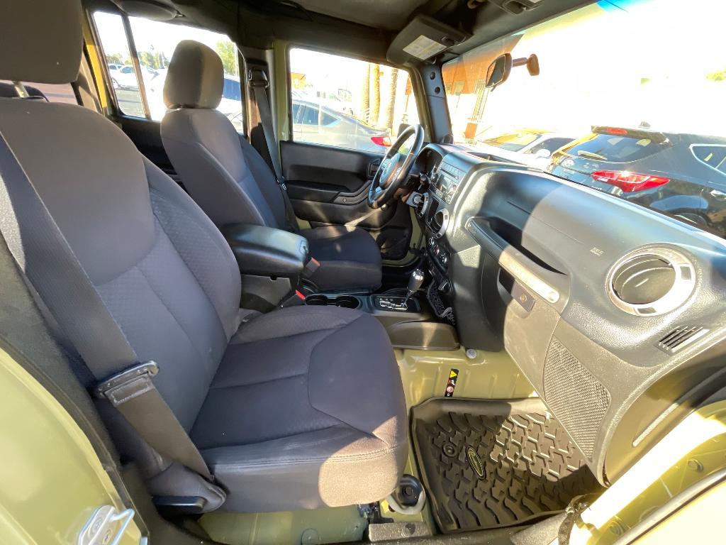 used 2013 Jeep Wrangler Unlimited car, priced at $14,495