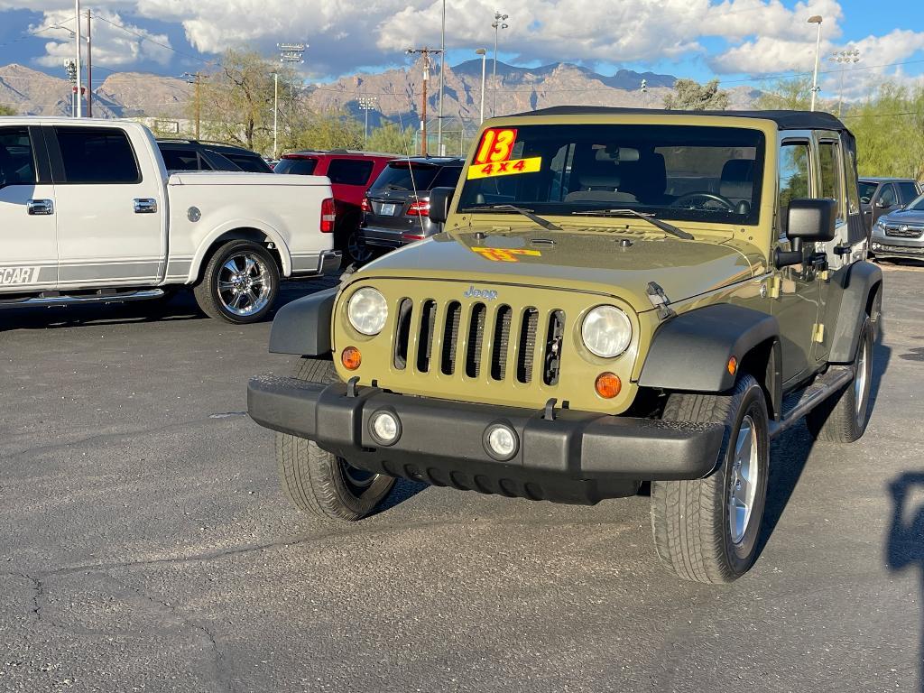 used 2013 Jeep Wrangler Unlimited car, priced at $14,495