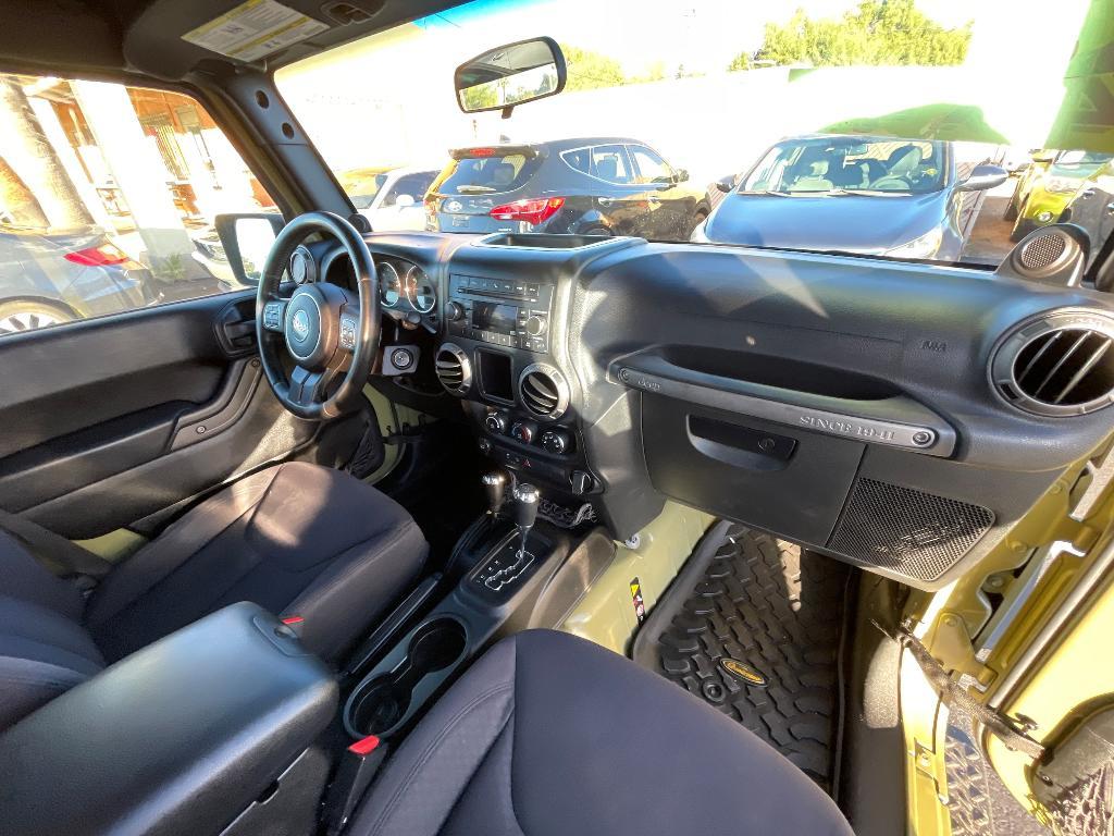 used 2013 Jeep Wrangler Unlimited car, priced at $14,495