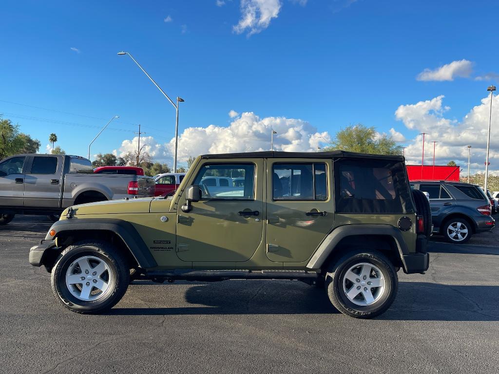used 2013 Jeep Wrangler Unlimited car, priced at $14,495