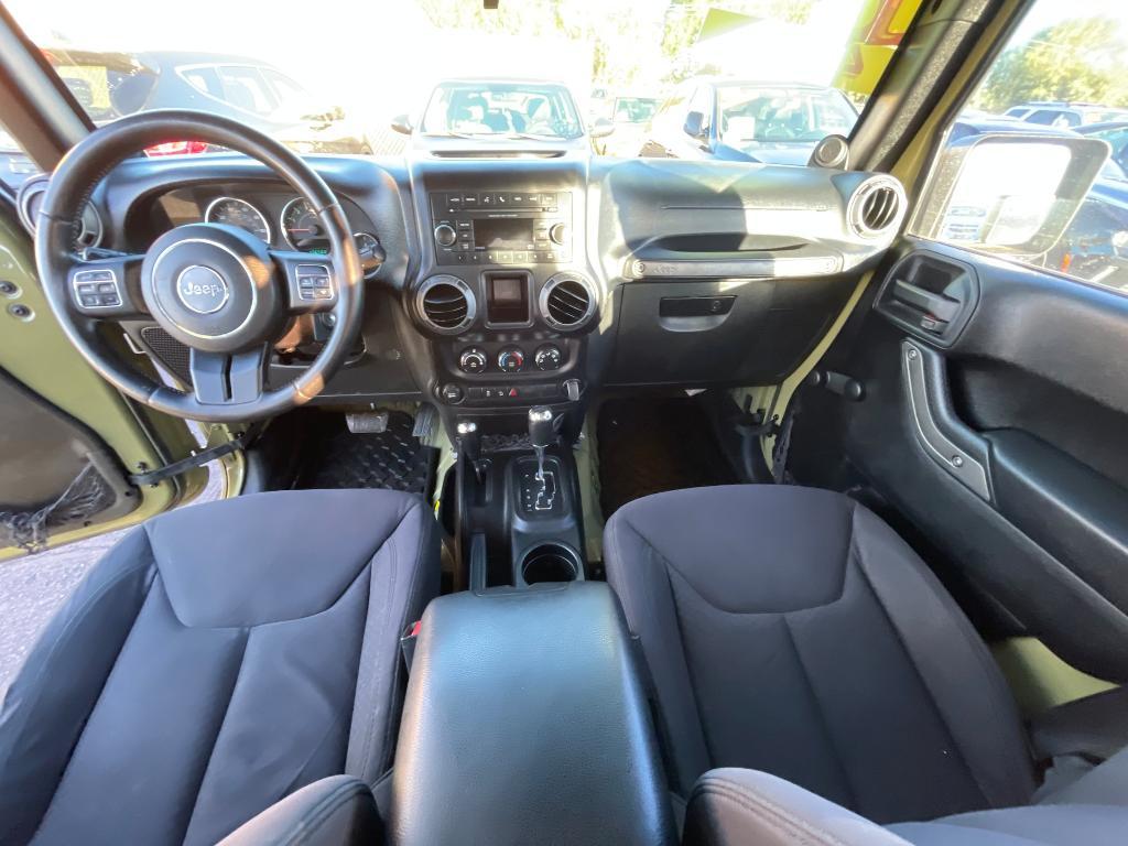 used 2013 Jeep Wrangler Unlimited car, priced at $14,495